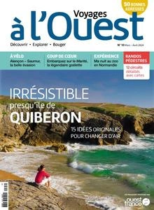 Voyages à l'Ouest - Mars-Avril 2024