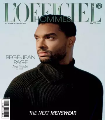 L’Officiel Hommes Paris N°74 – Octobre 2022